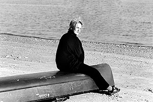 Sandra at Lake Powell