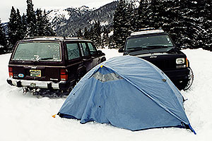 camping by Leadville â€¦ Phoenix-Toronto 3,500 mile snow-camping trip