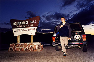 Martin at Independence Pass