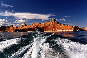 views from a boat â€¦ at Lake Powell