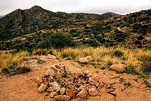 wet Reavis Ranch Trail in Superstition Mountains