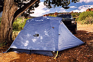 camping near Sycamore Canyon