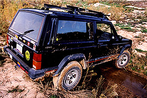 my Jeep Cherokee â€¦ somewhere in Utah
