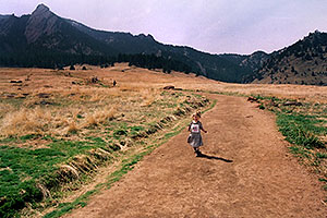 hiking trail in Boulder