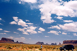 Ola in Monument Valley
