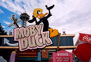 Moby Duck at Six Flags in Denver â€¦ Daffy Duck