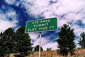 Ute Pass in Divide