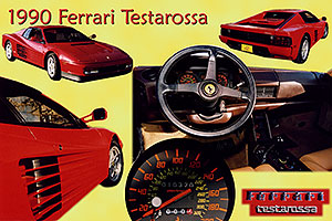 red 1990 Ferrari Testarossa at Paragon Motorcars