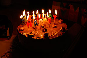 Happy Birthday cake in Oakville