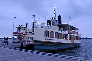 Oriole boat in Toronto