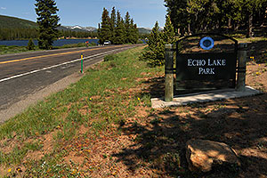 Echo Lake Park at 10,600 ft