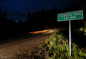Togwotee Pass, elevation 9,658 ft - near Grand Teton National Park