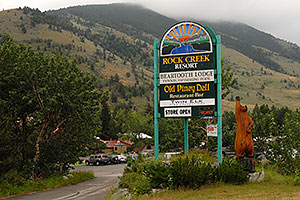 Rock Creek Resort along Beartooth Pass Highway