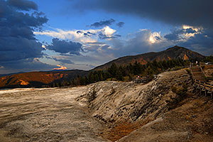 Images of Mammoth Springs
