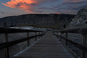 Images of Mammoth Springs