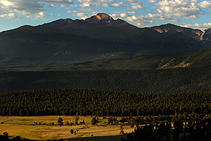View of Longs Peak (14,255 ft)