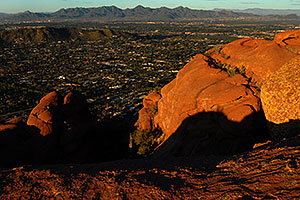 View North from Camelback Mountain in Phoenix