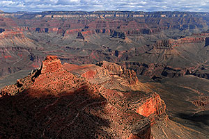 View from Ooh-Aah Point along South Kaibab Trail in Grand Canyon