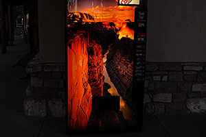 Coke machine at Visitor Center in Grand Canyon