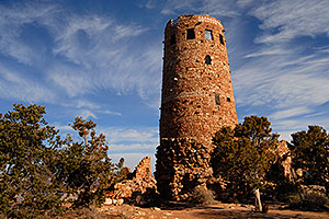 Lookout Tower at Desert View in Grand Canyon