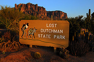 Lost Dutchman Sate Park in Superstitions