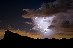 Lightning in Superstitions, Arizona