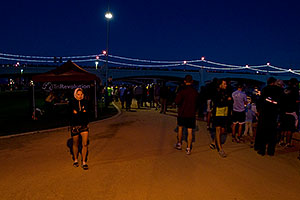 20 minutes before start (10 minutes for Pros) of Arizona Ironman 2008