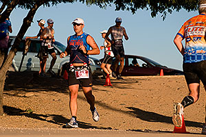 09:09:00 into the race - Marathon Run at Arizona Ironman 2008