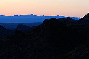 After sunset in Superstitions