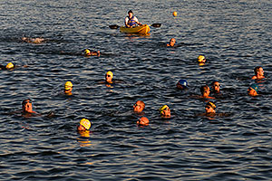 Seconds before the race - Splash and Dash Fall #1, Sept 24, 2009 at Tempe Town Lake