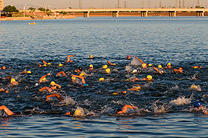 00:01:10 into the race - Splash and Dash Fall #1, Sept 24, 2009 at Tempe Town Lake