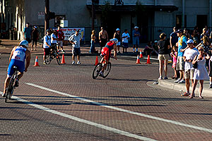 01:50:27 - Cyclists and Spectators at Nathan Triathlon
