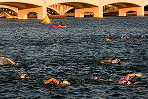 00:35:29 - Swimmers at Nathan Triathlon