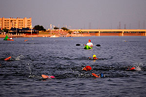 00:16:35 into the race (finishing within 3minutes) - Splash and Dash Fall #2, Oct 8, 2009 at Tempe Town Lake