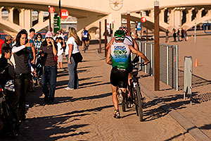 00:17:31 start of bike section - PBR Offroad Triathlon, Oct 11, 2009 at Tempe Town Lake