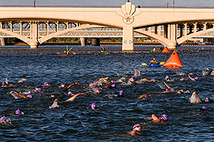 00:09:35  Swimmers (Third Heat: Ladies) - PBR Offroad Triathlon, Oct 11, 2009 at Tempe Town Lake