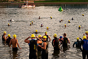3 minutes before the race - Splash and Dash Fall #4, October 30, 2009 at Tempe Town Lake