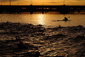 Start of the race - Splash and Dash Fall #4, October 30, 2009 at Tempe Town Lake