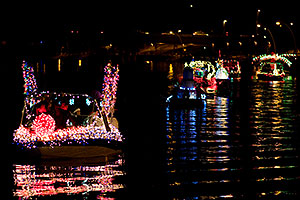 Boats at APS Fantasy of Lights Boat Parade