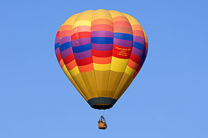 Balloon in the air