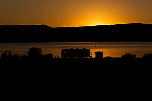Before sunrise at Lake Powell