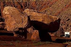 Red Rocks of Cliff Dwellers at Vermilion Cliffs