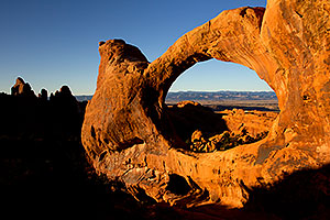 Double O Arch in Arches National Park