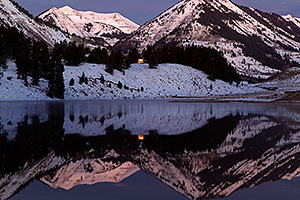 Nicholson Lake at sunrise