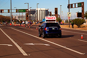 02:16:35 - Pace vehicle ahead of the leader - Ironman Arizona 2010