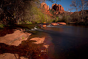 Cathedral Rock and Oak Creek in Sedona
