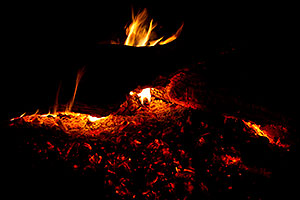 Campfire colors in Sedona