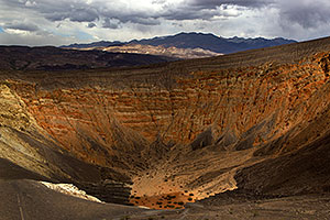 Ubehebe Volcano Crater in Death Valley
