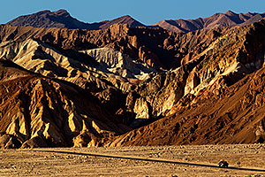 Near Golden Canyon in Death Valley