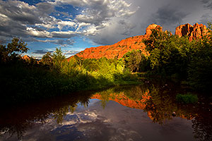 Reflection of Cathedral Rock in Sedona